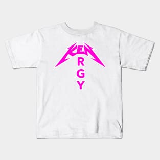 KENERGY (Pink) Kids T-Shirt